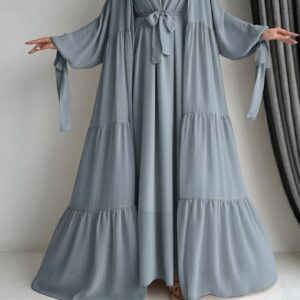 Pinterest Three Layer Abaya ( Five Pcs )