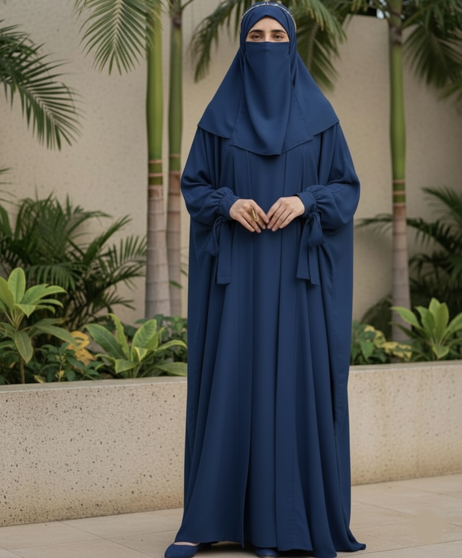 Double Tie Kaftan Abaya
