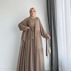 Pinterest Three Layer Abaya ( Five Pcs )