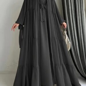 Pinterest Three Layer Abaya ( Five Pcs )